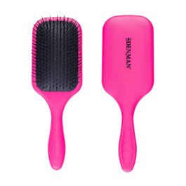 Щітка для розплутування волосся Denman Tangle Tamer Ultra (рожева) - для кучерявого та чорного волосся, мокрого та сухого, D90L