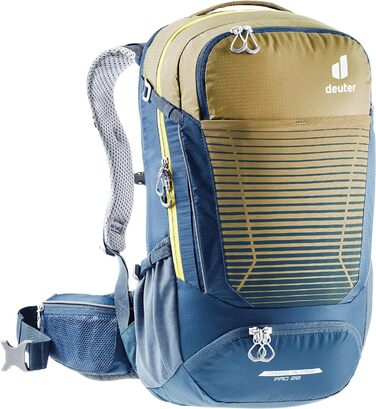 Велосипедний рюкзак deuter Unisex Trans Alpine Pro 28 (28л, одномісний, глиняно-морський)