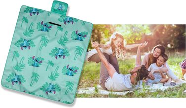 Стібок Disney Green Mat, ковдра для пікніка/пляжу 135x150см