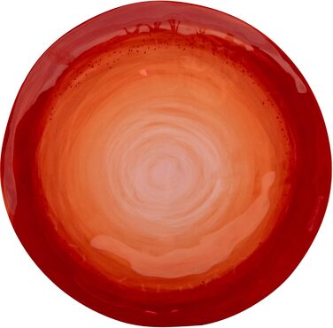 Набір посуду Bo-Camp Halo з меламіну для кемпінгу, подорожей та пікніків (червоний)