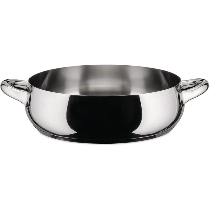 Каструля Alessi Mami SG100S7 з кришкою та двома ручками, 2.5л, нержавіюча сталь