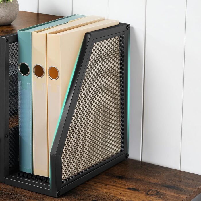 Стіл для принтера, 2-рівневий, з ящиком для зберігання, стелаж для принтера, для дому, офісу, кухні, вітальні, рустикальний коричневий APTHR3001