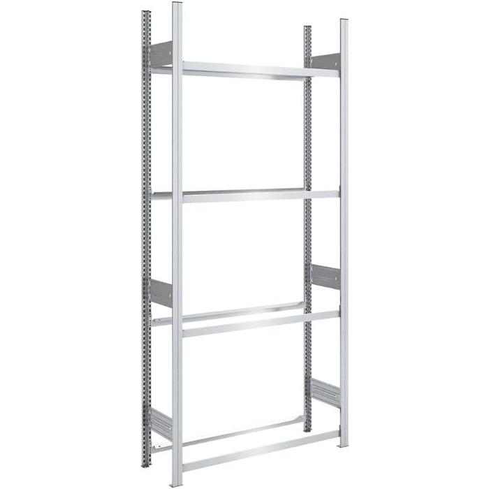 Стеляж для шин PROREGAL PROEGAL – німецька якість, 200x100x43 см, 3 яруси, вантажопідйомність 150 кг, до 5 шин на ярус