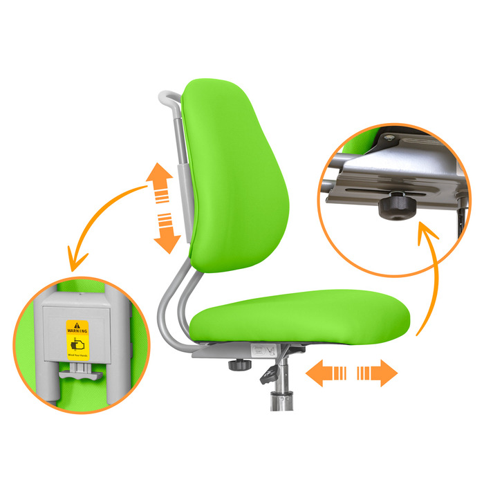 Дитяче крісло ErgoKids Mio Ergo Green (арт.Y-507 KZ)