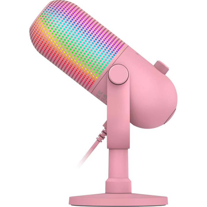 Мікрофон Razer Seiren V3 Mini - Рожевий (USB, компактний, з LED-індикатором, для стрімінгу)