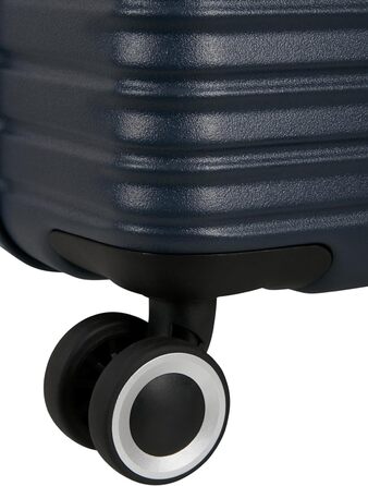 Набір валіз American Tourister Aerotech (3 шт.): ручна, середня, велика, розширювана, з TSA-замком, блакитний (Металевий Navy)