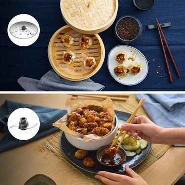 Кухонний комбайн Kenwood MultiPro Go FDP22.130GY, 650 Вт, 1,3 л, Кольори: блакитний та сірий