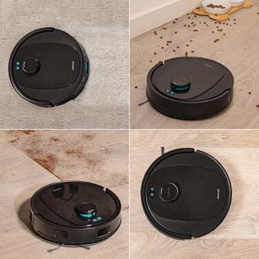 Робот-пилосос Cecotec Conga 7690 Immortal: Lasernavigation, 7000 Pa, 4-в-1 (пилосос, мийка, моп), автопорожнення, силіконова щітка