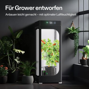 Зволожувач повітря VIVOSUN AeroStream U075 USB, 750 мл, холодний пар, 2 режими, автовимкнення, пульт, для гроубоксів