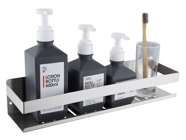 Поличка для душу без свердління, нержавіюча сталь, 40 см, H91107-40BN