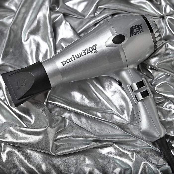 Фен Parlux 3200 Plus срібно-чорний - професійний, потужний