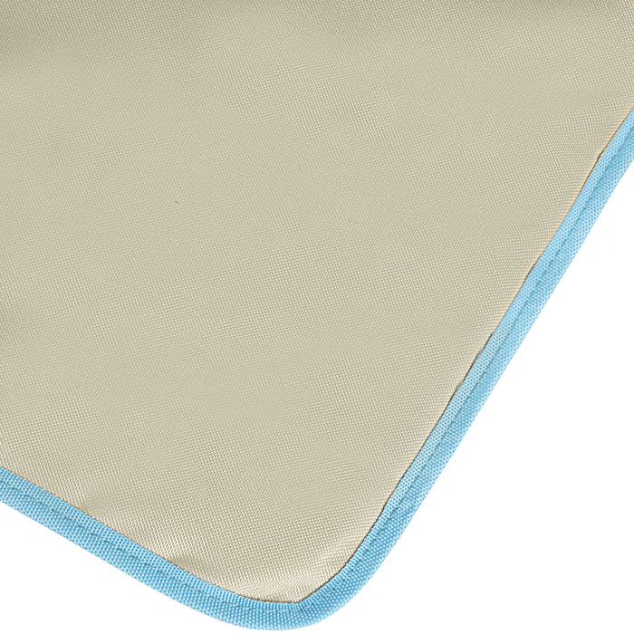 Outsunny Beach Mat, набір з 2 складних пляжних шезлонгів з подушкою, 5-ступінчастий пляжний матрац з регулюванням висоти з сумкою для перенесення, сталь, бежевий, 134 x 48 x 33-43 см