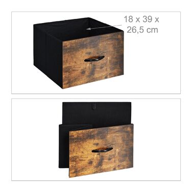 Комод Relaxdays з 6 висувними ящиками