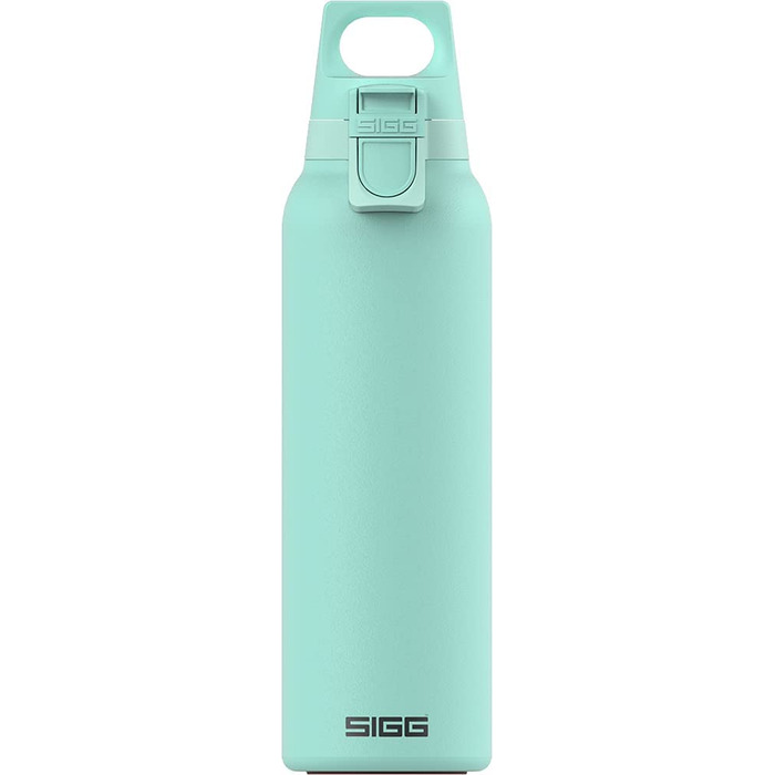 Термальна пляшка для пиття Sigg Hot & Cold ONE Light(0,55 л), що не містить забруднюючих речовин і ізольована пляшка для пиття для піших прогулянок, одноручна ліжко