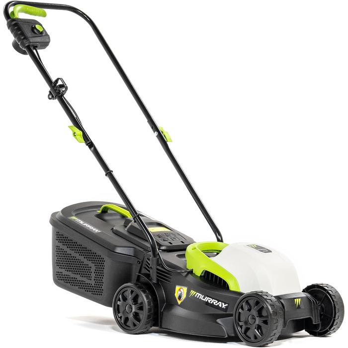 Електричний газонокосарка Murray LE320E 2-в-1: 1200W, ширина 32 см, об'єм травоспікача 27 л, для малих газонів, з ергономічною ручкою та захистом від перевантаження