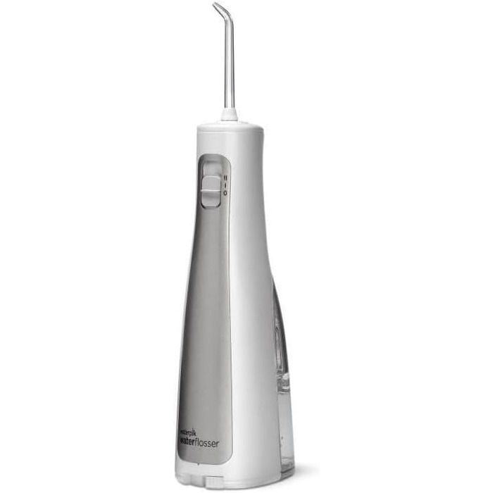 Waterpik Cordless Freedom Waterflosser: бездротова іригатор для рота, водонепроникний, з 3 насадками, білий (WF-03EU010)