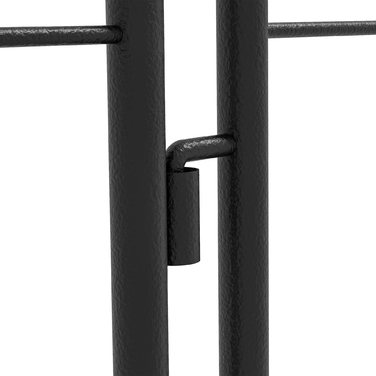 Набір з 2 металевих опор для підв'язування рослин, нержавіюча сталь, 180 x 50 см. Ідеально підходить для підтримки ліан, огірків та інших плетистих рослин.