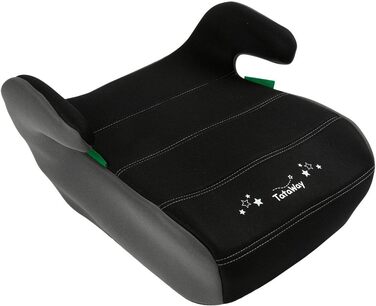 Автокрісло Tataway i-Size ECE R129 для дітей 126-150 см (22-36 кг), 6-12 років, чорне, знімний чохол