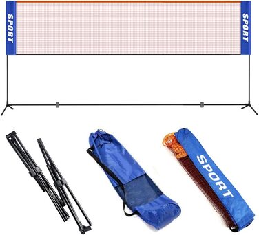 Сітка для бадмінтону з сумкою для перенесення стоячи, складна сітка для бадмінтону (3,1м/4,1м/5,1м/6,1м) - портативна, на відкритому повітрі