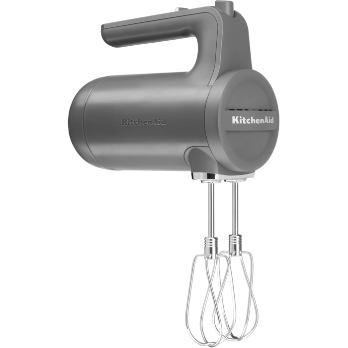 KitchenAid 5KHMB732EDG: Бездротовий ручний міксер антрацитового кольору, 7 швидкостей