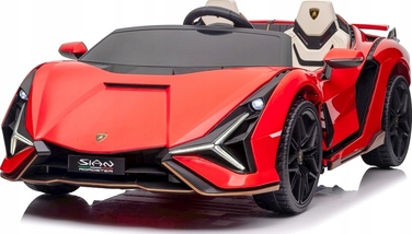 Дитячий електромобіль Lamborghini Sian: акумулятор 24V, потужність 400W
