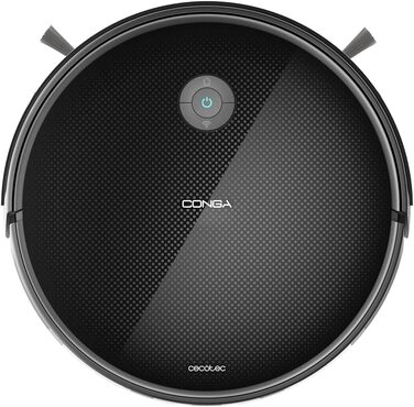 Робот-пилосос Cecotec Conga 2499 Ultra Home Advanced з базою самостійного очищення, гіроскоп, 2100Pa, Wi-Fi, моп, автоматичне розпізнавання мішка 3L