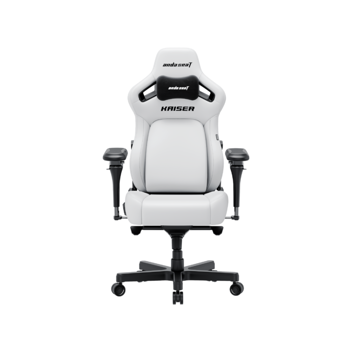 Крісло геймерське ігрове Anda Seat Kaiser 4 V2 Size XL White PVC