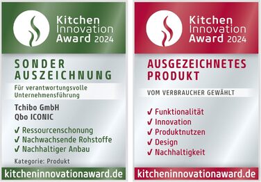 Кавомашина Tchibo Qbo ICONIC Pantone™ Premium з 16 капсулами для еспресо, кави та кави Grande, компактний інноваційний дизайн, колір Sky Blue + 16 капсул