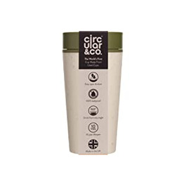 Кружка для кави Circular & Co 2Go 340 мл OS біло-зелена
