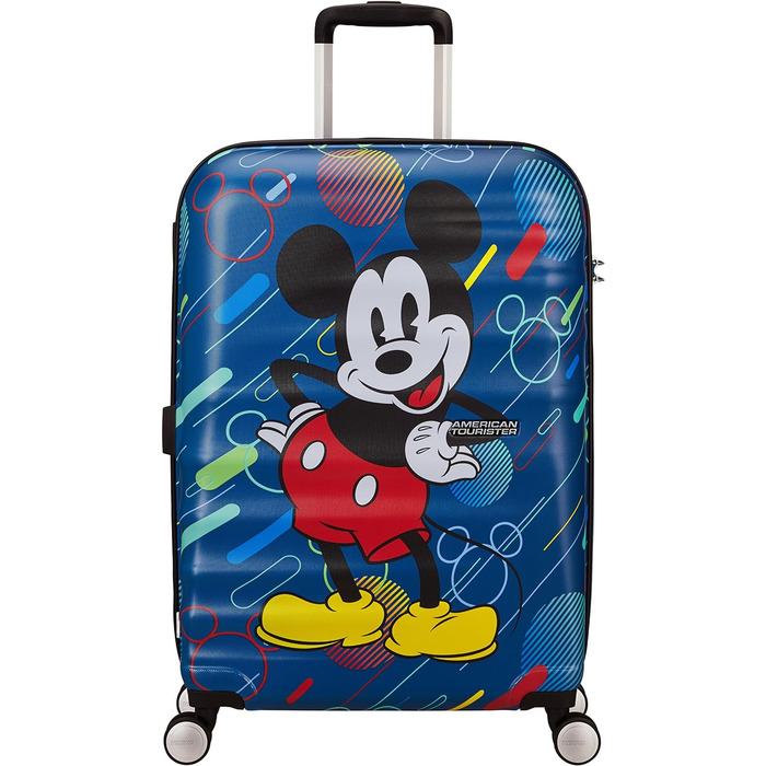 Дитячий багаж American Tourister Wavebreaker Disney, М (67 см - 64 л) (Багатобарвний (Міккі Ф'ючерс Поп))