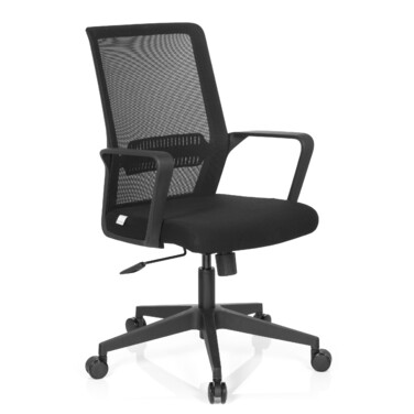 Офісне крісло / поворотне крісло PRESTON Mesh Black hjh ОФІС