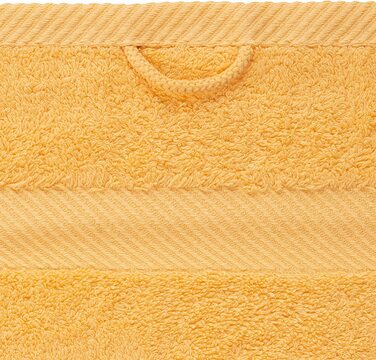 Набір рушників Luckytowel 50x100 см великий 100 бавовна, 600 г/м Набір рушників Oeko-Tex 8 упаковок (50 x 100 см, жовтий)