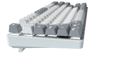 Дротова механічна клавіатура GamePro Genesis Metallic (MK110W) 87% Red switches