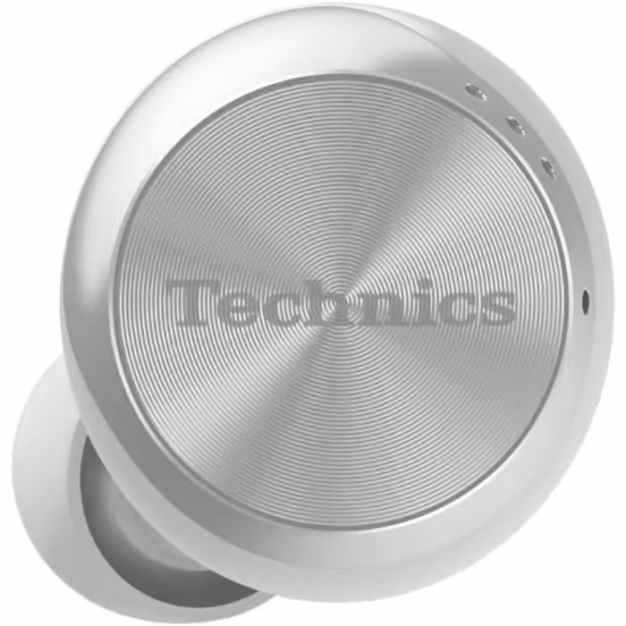 Навушники Technics EAH-AZ70WE-S бездротові, внутрішньоканальні, преміум-клас, шумозаглушення, голосове керування, сріблясті