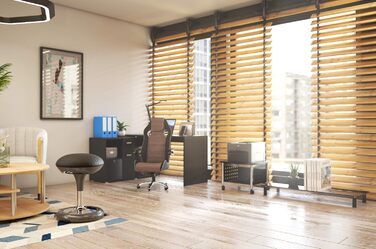 Офісний стілець Topstar Sitness 20 чорного кольору