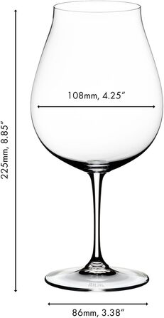 Бокал для вина RIEDEL Vinum Riesling Gran Cru, 2 шт., кришталь (для Pinot Noir)