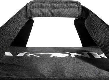 Сумка для спорядження Tatonka Gear Bag - об'ємна сумка з м'якою підкладкою об'ємом 40, 80 або 100 л-для занять спортом, подорожей або в якості багажної сумки в легковому автомобілі Black (1949) об'ємом 80 літрів (50 х 45 х 35 см)