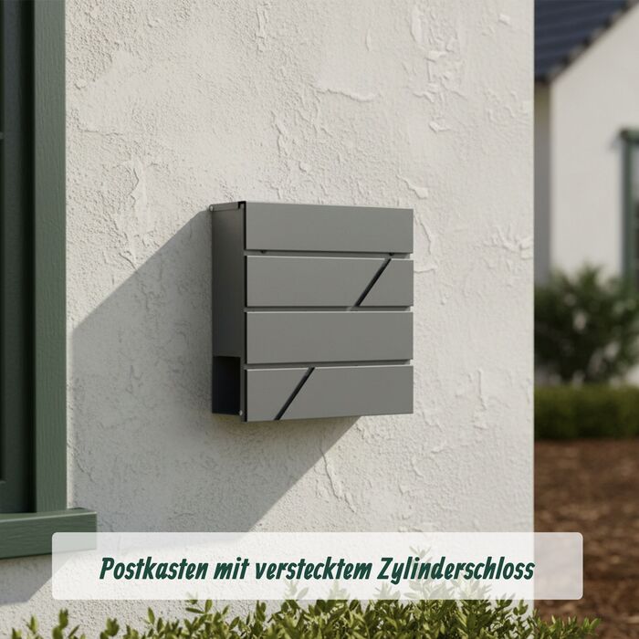 Скрінька для листів Relaxdays з відсіком для газет