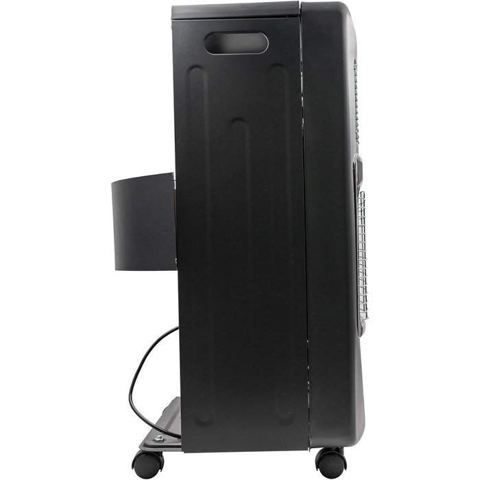 Газовий та електричний обігрівач 4200 Вт гібридний з газовим регулятором | для використання в приміщенні та на вулиці (газовий обігрівач тільки на вулиці) | підходить для балонів бутан/пропан до 11 кг | з підключенням до електромережі