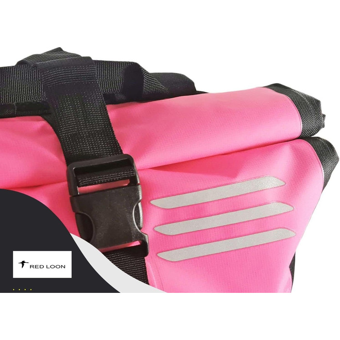 Кур'єрський рюкзак Red Loon Кур'єрська сумка Сумка-месенджер Вантажівка Брезентовий рюкзак Рюкзак Messenger Рюкзак рожевий