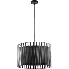 Світлові враження Підвісний світильник Вітальня Обідній стіл Лампа Чорний метал 3-світловий сучасний круглий стильний світильник для їдальні MINA