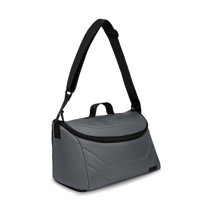 Дитяча коляска MoMi GISELLE 2 в 1 комбінована, сіра, з функцією візка, 5-точкова система безпеки, від народження до 22 кг, з корзиною для покупок, матрацом, дощовиком та пеленатором