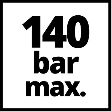 Мийка високого тиску Einhell TE-HP 140 (1900 Вт, 140 бар, модульна система Quick-Couple, шланг, пістолет, ланза, насадки, щітка, контейнер для миючого засобу)