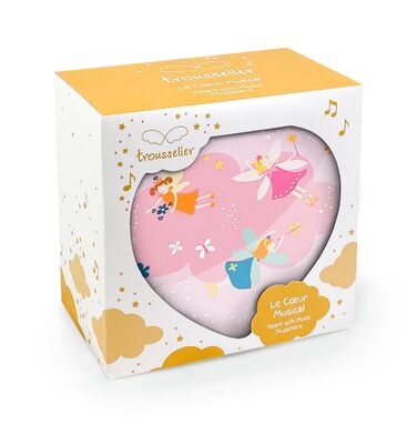 Труселі 6230502 Музична шкатулка, у формі серця, принцеса, діти, рожевий