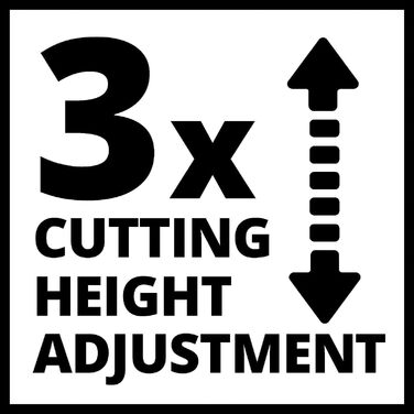 Електричний газонокосарка Einhell GC-EM 1032, 1000 Вт, ширина зрізу 32 см, для газонів до 300 м²