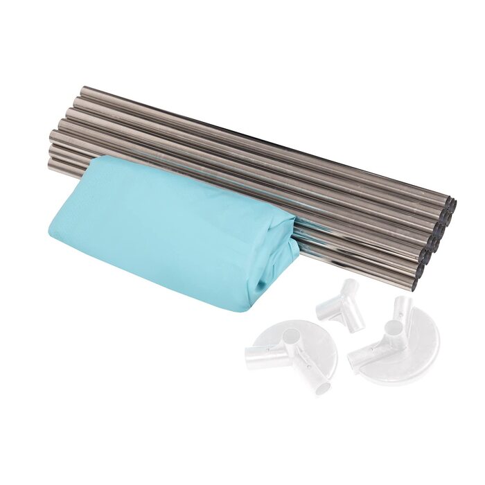 Шестигранний дитячий манеж з 100 кульок, сірий:білий/сірий/пудрово-рожевий. Манеж для ігор з кульками, сірий:білий/сірий/пудрово-рожевий. (Без кульок, світло-зелені)