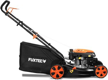 Бензокоса FUXTEC 3в1 FX-RM4646ECO: 3,5PS, 46 см, 50л кошик, мульчування, 25 кг