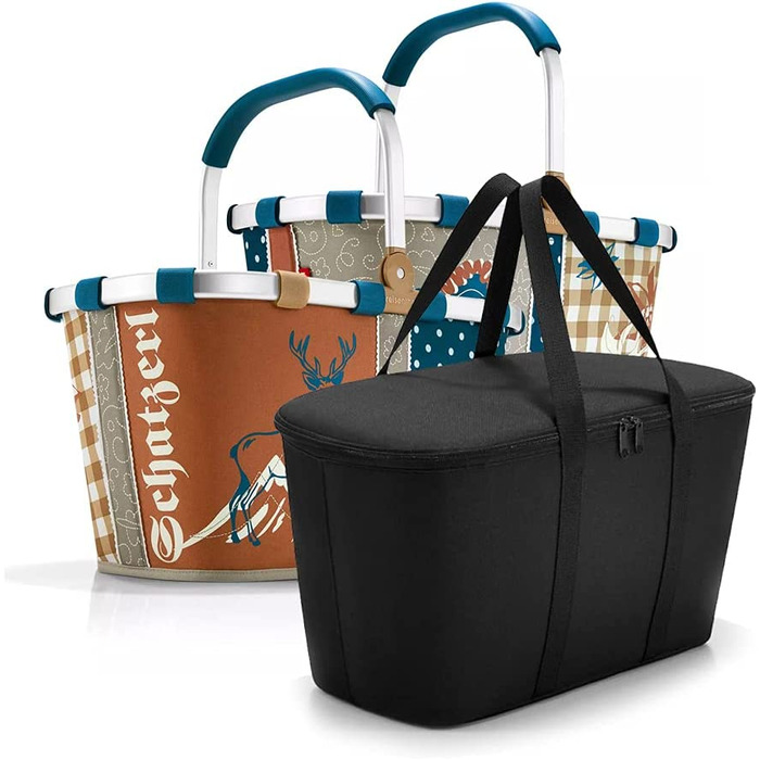 Дорожня сумка, набір з сумки-перенесення BK сумка-холодильник UH, BKUH, кошик для покупок з відповідною сумкою-холодильником, (спеціальне видання Bavaria 4 Black)