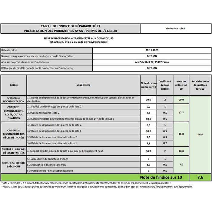 Робот-пилосос MEDION X10 SW з лазерною навігацією та функцією миття підлоги (2700Pa, 2-в-1, точна картографія, зони заборони, кілька поверхів)