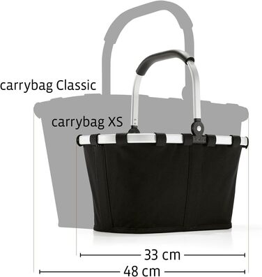 Сумка-шопер Reisenthel Carry Bag XS – Стабільний кошик XS формату з практичною внутрішньою кишенею, елегантний та водонепроникний дизайн (Teddy Sand)